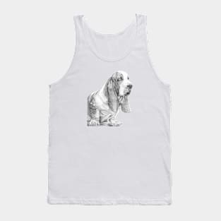 Basset hound Tank Top